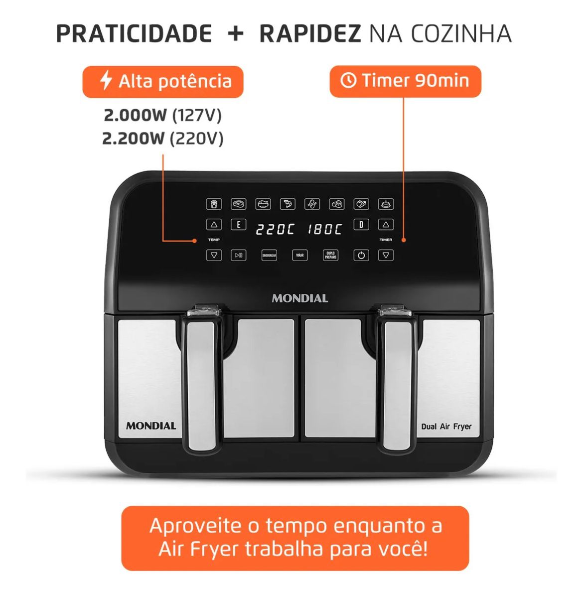 Air Fryer Mondial 8